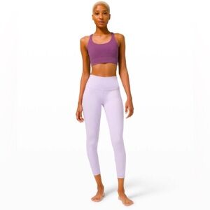 Lululemon Wunder Under High-Rise Tights 25" in Lavender Dew